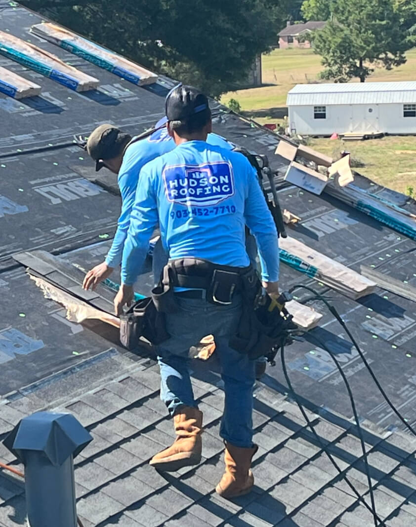 roofers in east texas-hudson roofing