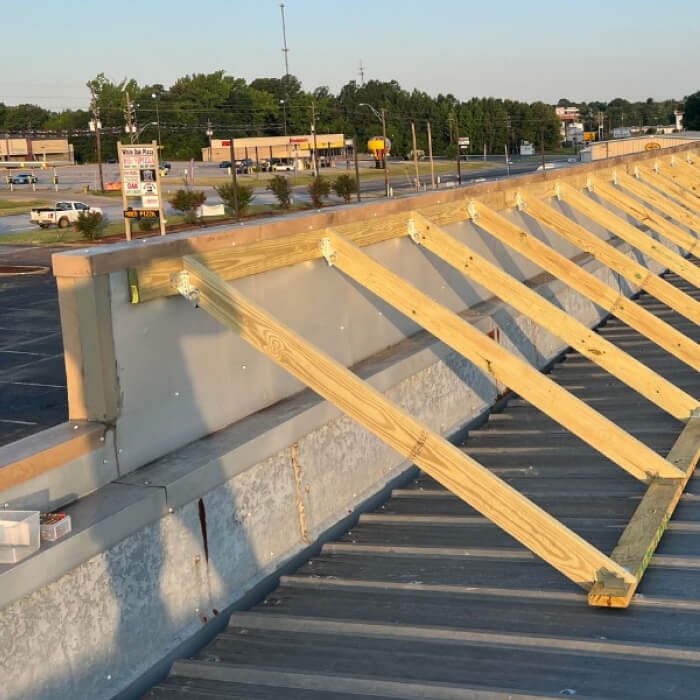 Residential roofing project in East Texas by Hudson Roofing
